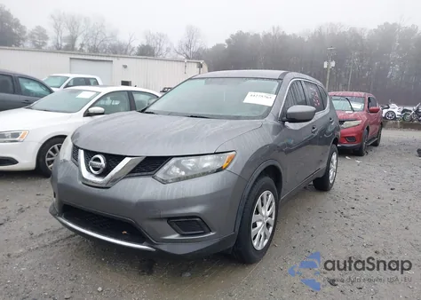 2016 Nissan Rogue S z USA, uszkodzony, nr VIN 5N1AT2MT1GC920719